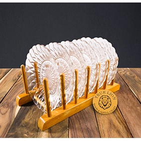 Rak Piring Kayu / Rak Piring Minimalis / Rak Gelas