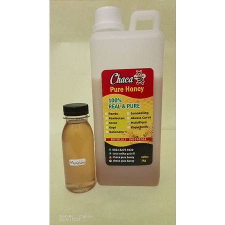 

madu murni nektar multiflora raw honey