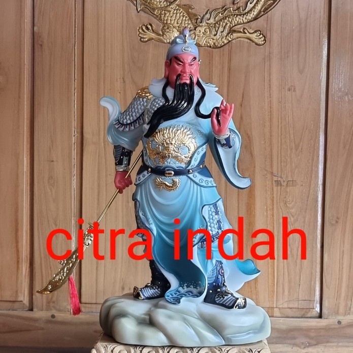 CITRA INDAH - PATUNG RUPANG KWAN KONG / 16 INCH ORIGINAL MARMER