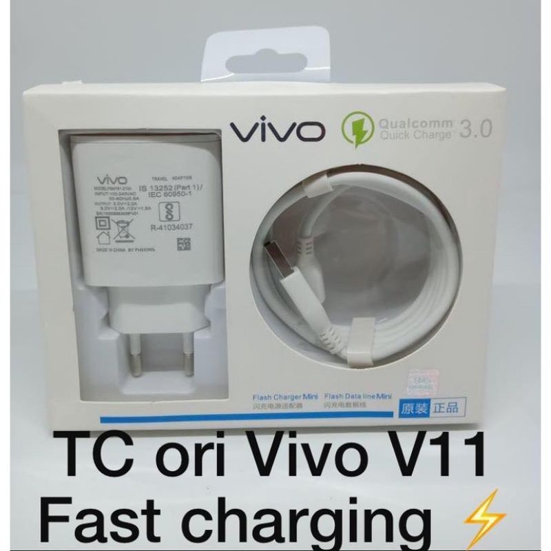 Charger casan tc Ori Vivo Qualcomm Quick Charger QC Fast Charging Micro USB