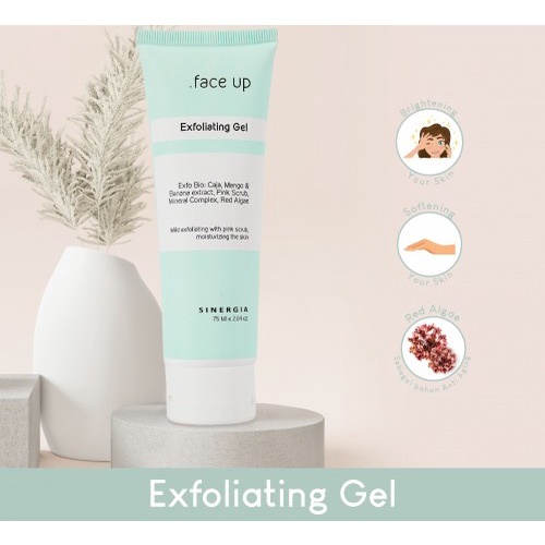 .FACE UP Exfoliating Gel 75ml (SINERGIA)