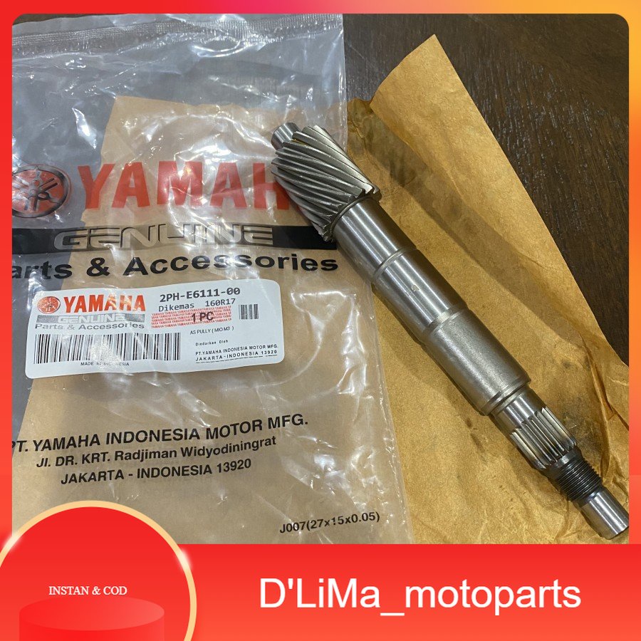 2PH AS PULLY MIO M3 Z SOUL GT FINO 125 / AS PULY MIO M3 GEAR BOX MIO M3 GARDAN MIO M3 GEAR PRIMARY D