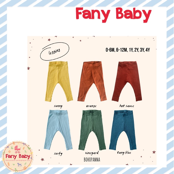 BOHOPANNA - LEGGING REEB