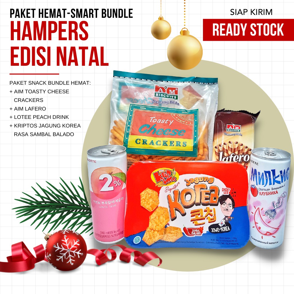 HAMPERS NATAL - Snacks + Soft Drinks