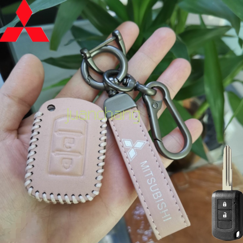 [Ready Stock] Kulit Berkualitas Tinggi Untuk Mitsubishi key cover Montero Mirage Xpander Strada GLXFor Mitsubishi Montero GLX, Mirage GLX, Xpander GLX, Strada GLX