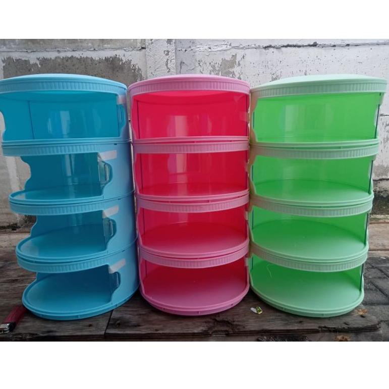 [SKP.22De22ᵞ] tudung saji warna hijau biru pink putih serbaguna tudung saji 4 susun