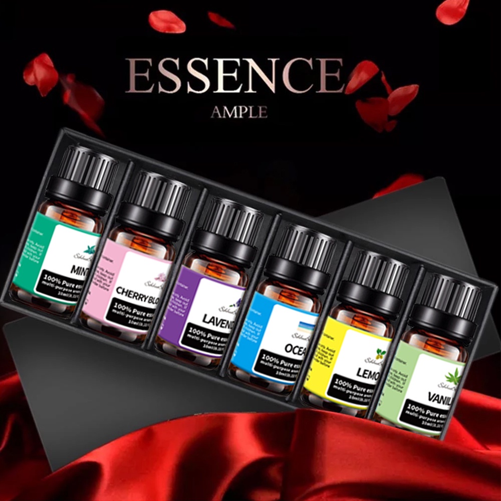 Fragrance Essential Oil Aromaterapi Gift Set Aroma Oil 6 in 1 / 10ml