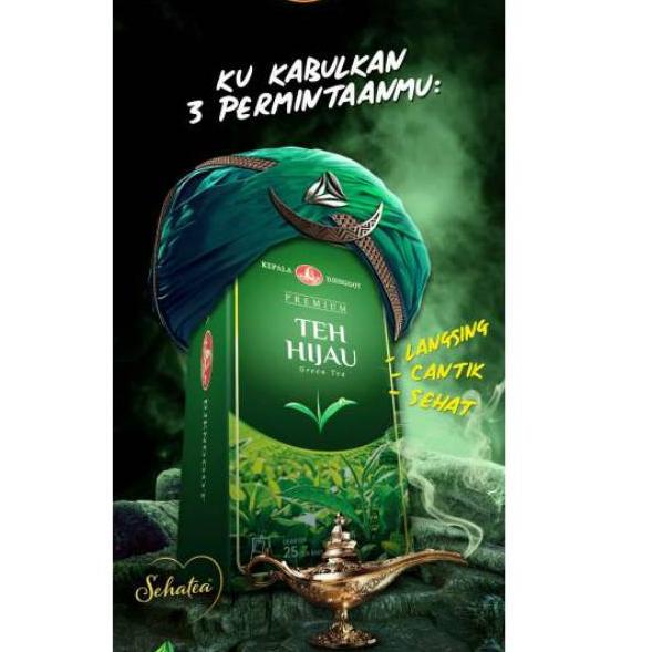 

pw✰Ready✧ Promo Teh Hijau Celup Kepala Djenggot 60gr Diet Keto 52 ✰