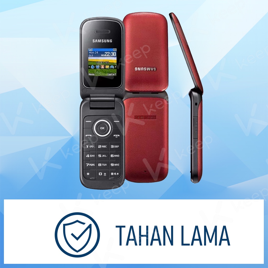 COD Samsung E1190 GSM 2G mobile phone Flip Bluetooth phone