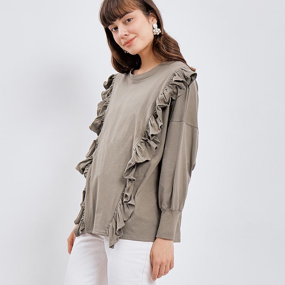 [12.12 SALE]  Nyonya Nursing Wear  Gera - Baju Ibu Hamil Dan Menyusui - Gemala Family Set