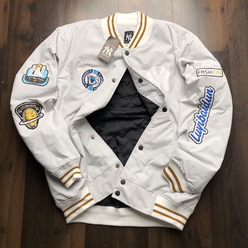 VARSITY JACKET NY LUYIBA FULLTAG &amp; LABEL