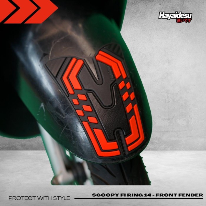 Hayaidesu Scoopy Ring 14 2014-2016 Body Protector Front Fender Cover #Original