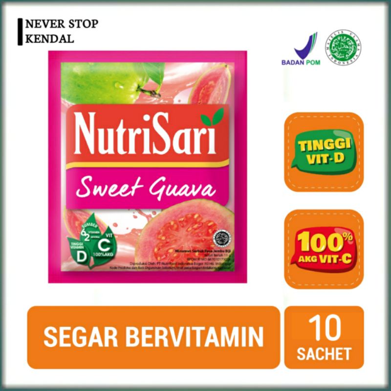 

Nutrisari Sweet Guava Renceng 10 pc