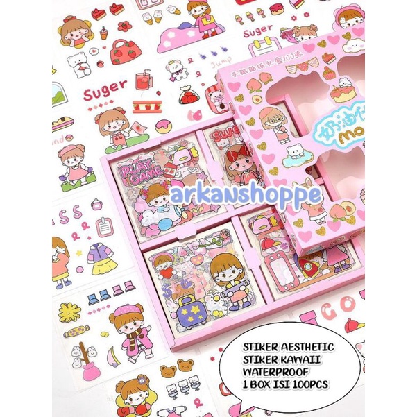 

STIKER KAWAI | STIKER ANTI AIR | STIKER | SCRAPBOOK | STIKER KOREA LUCU| STIKER AESTHETIC | STIKER