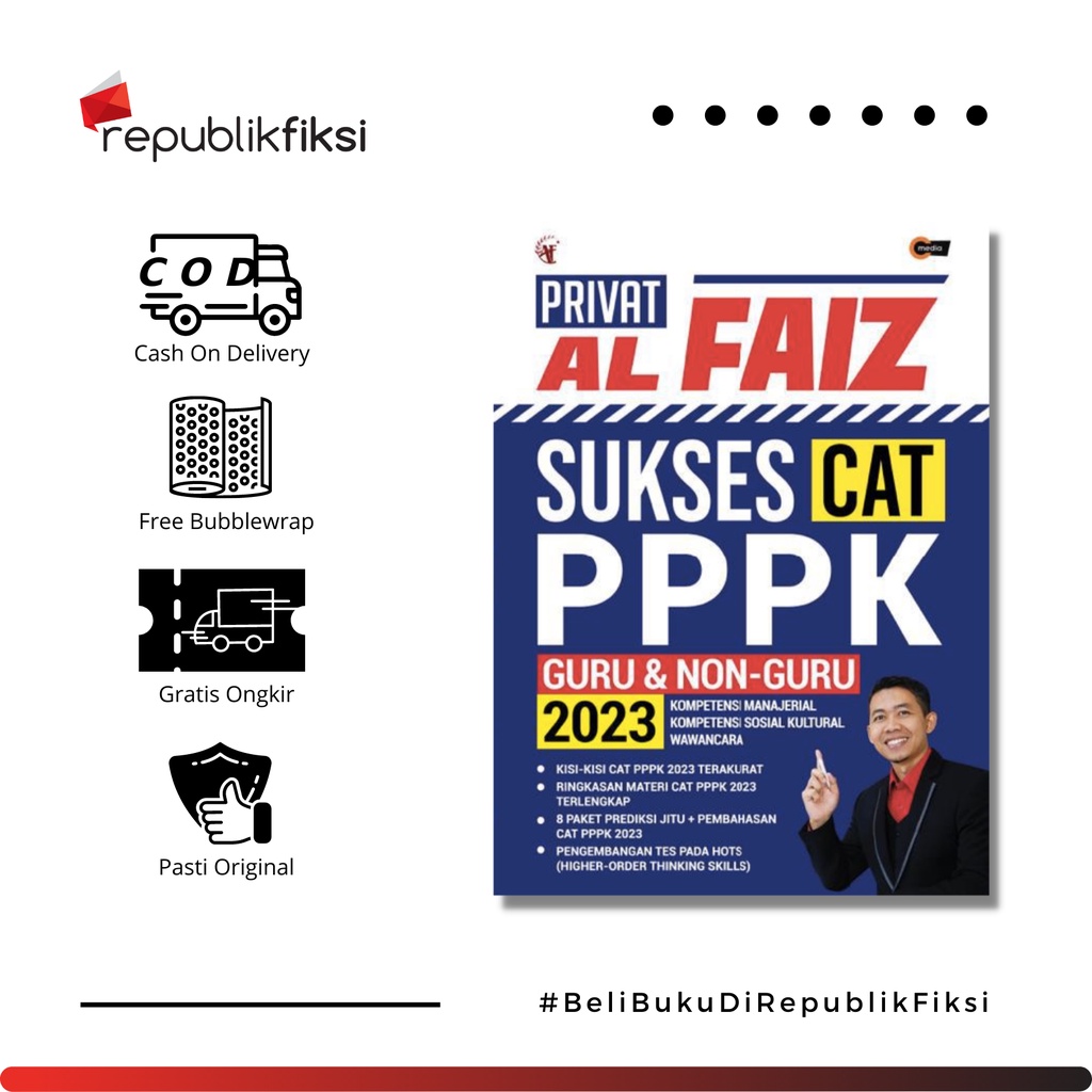 Buku Privat Al Faiz Sukses CAT PPPK Guru & Non Guru 2023 - CMedia