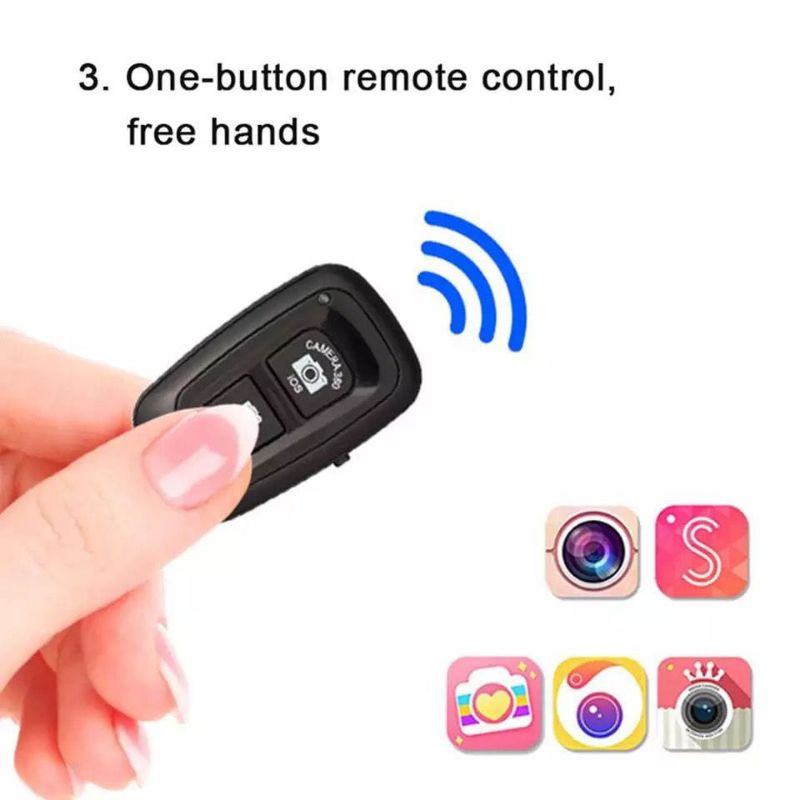 Tomsis Bluetooth Remote Shutter Kamera Android & IOS/ Tomsis Bluetooth