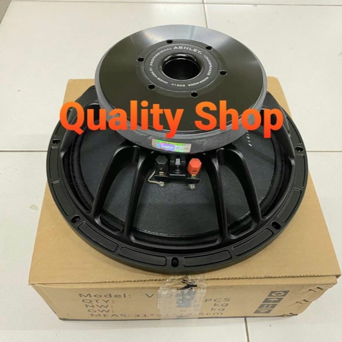 Sound Speaker Ashley 12 Inch V12C3 Voice Coil 3 Inch 650 Watt