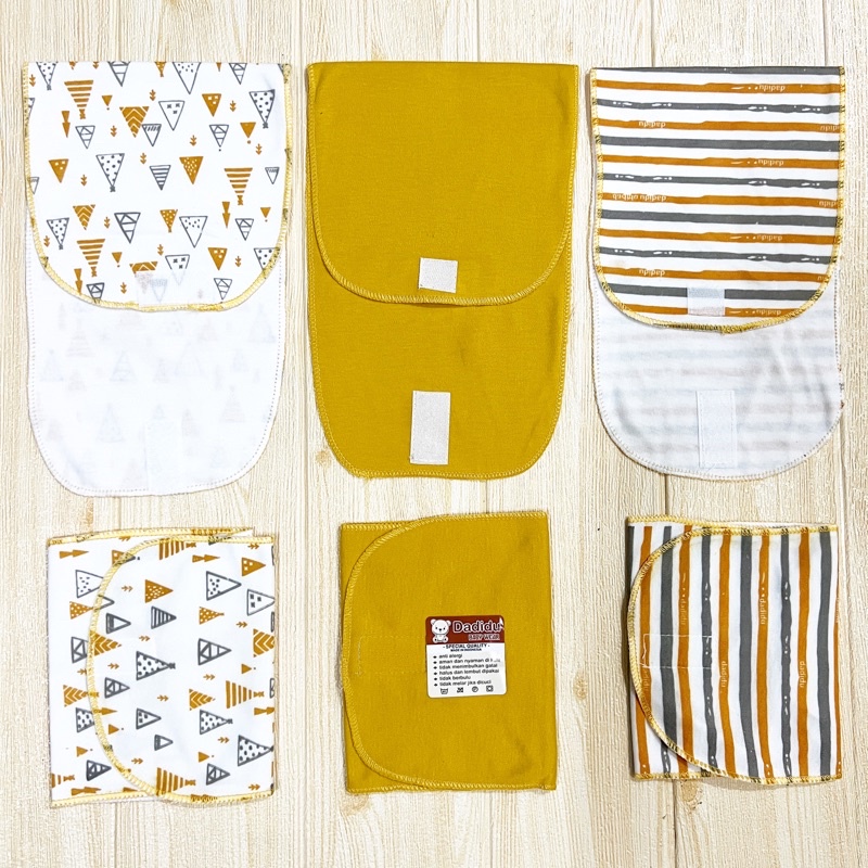 Mustard Series - 6 PCS GURITA PEREKAT BAYI MUSTARD SERIES DADIDU / Gurita Instan Bayi Serian MUSTARD GURITA REKAT