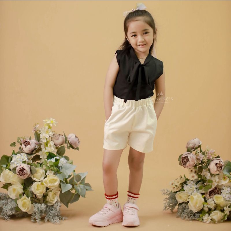 Saoirse's Elisha White Short - Celana Pendek anak perempuan