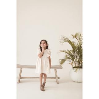 BELL AND BO DIORA RUFFLE DRESS BAJU DRESS ANAK PEREMPUAN FASHION ANAK PEREMPUAN 1 - 4 TAHUN