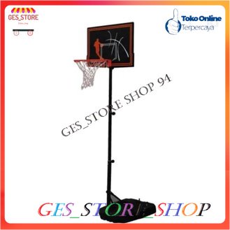 Ring Basket Portable anak & Dewasa/Landstro Tiang Basket Portable Anak Hitam 2.1 Mtr