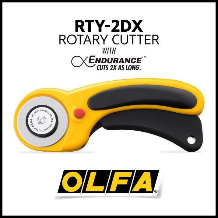 

Promo Pemotong Kain Rotary Cutter 45Mm Rty-2/Dx Olfa