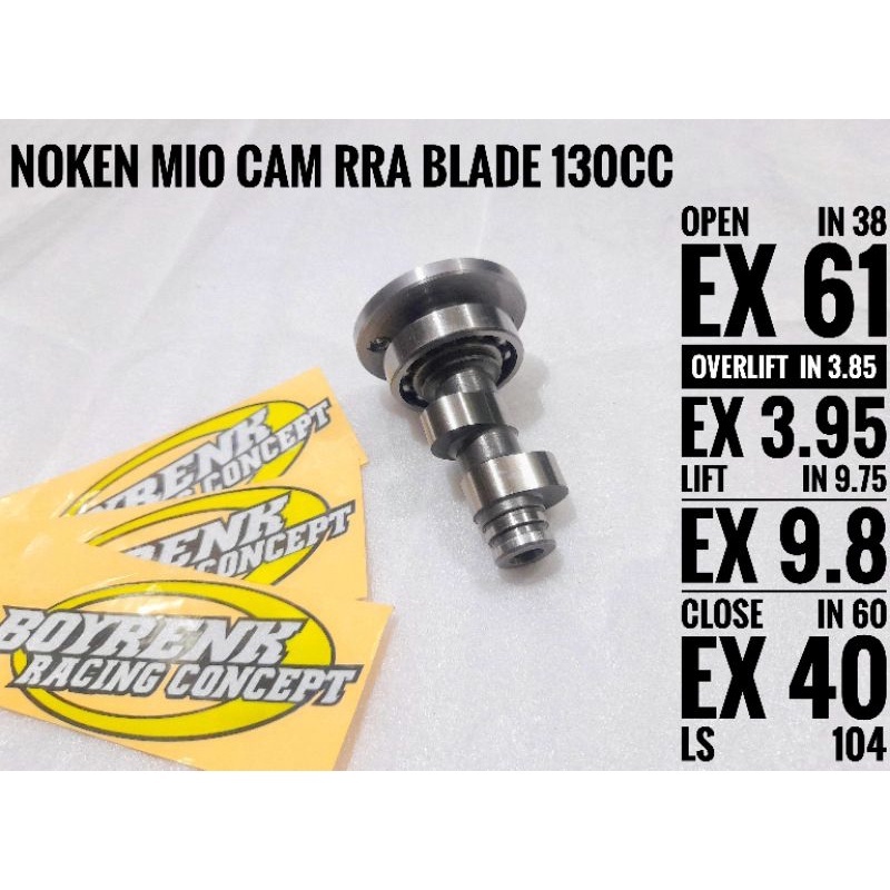 NOKEN AS RACING MIO VEGA ZR JUPITER Z ROBOT CAM ROLLER RRA BLADE 130CC 200CC-BOYRENK