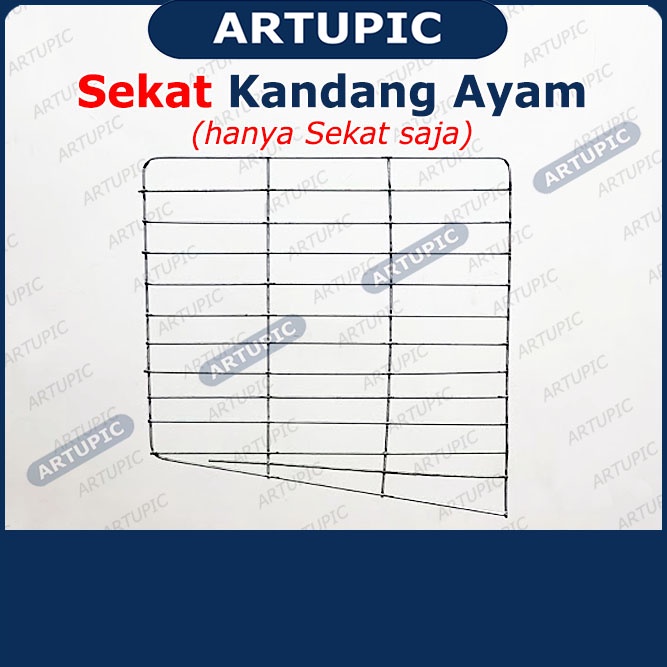 SEKAT Kandang Ayam Petelur Galvanise SKAT Kandang Ayam Artupic