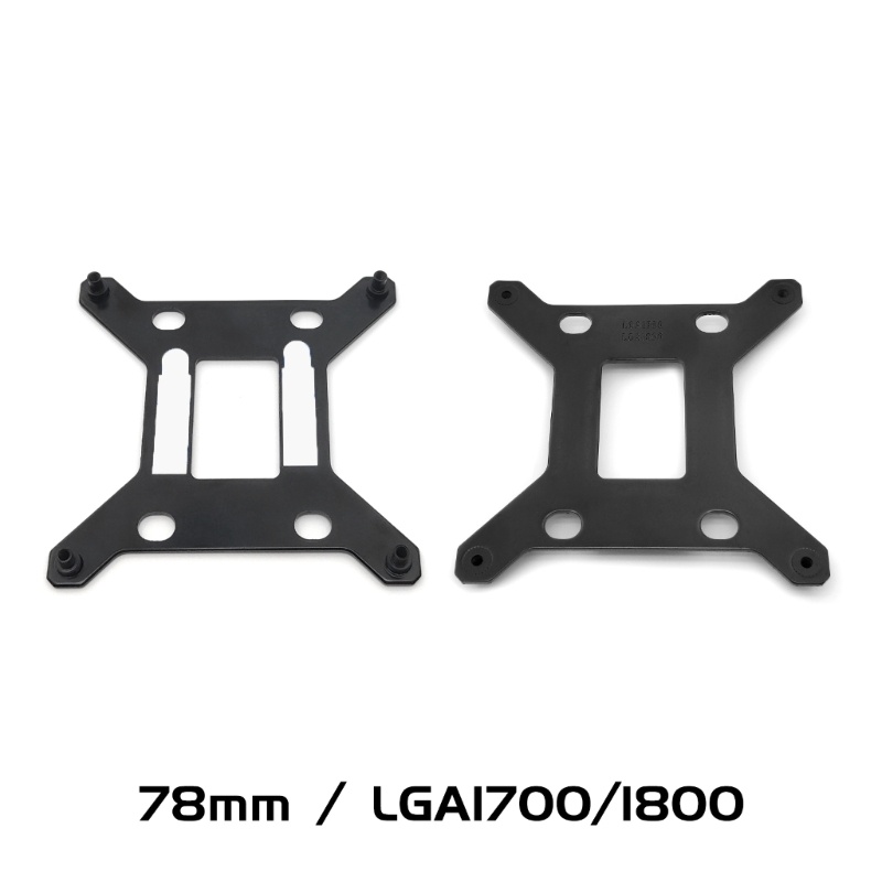 Zzz Universal Motherboard Backplate CPU Heatsink Mounting Bracket Mudah Dipasang Cooling Radiator Base 78mm Lubang Spacin