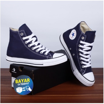 [BISA COD] SEPATU CONVERSE 70'S HIGH NAVY PREMIUM