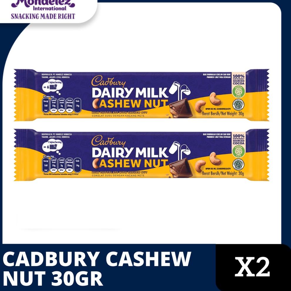 

Diskon Cadbury Cashew Nut 30Gr - twinpack 39 ➠