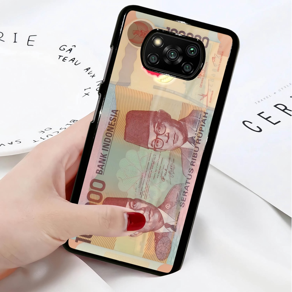[FR23] Case Xiaomi Poco | X3 | X3 PRO | X3 NFC | Casing Kilau | Kesing Glossy Pic HD Motif Uang Jadu