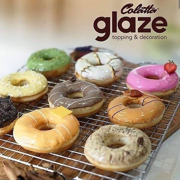 

((E-9-O ❤> COLATTA GLAZE Donat Topping 250gr BEST PRICE & QUALITY terviral