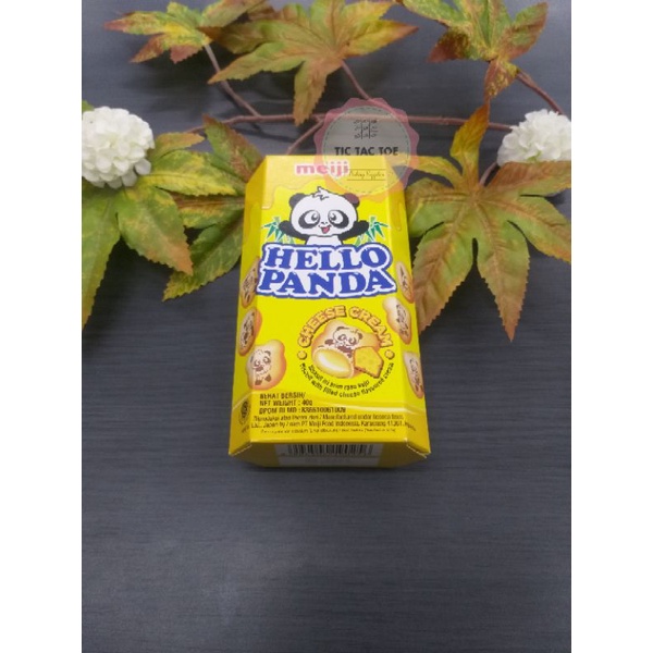 Meiji Hello Panda Cheese Cream 45gr / Meiji Hello Panda