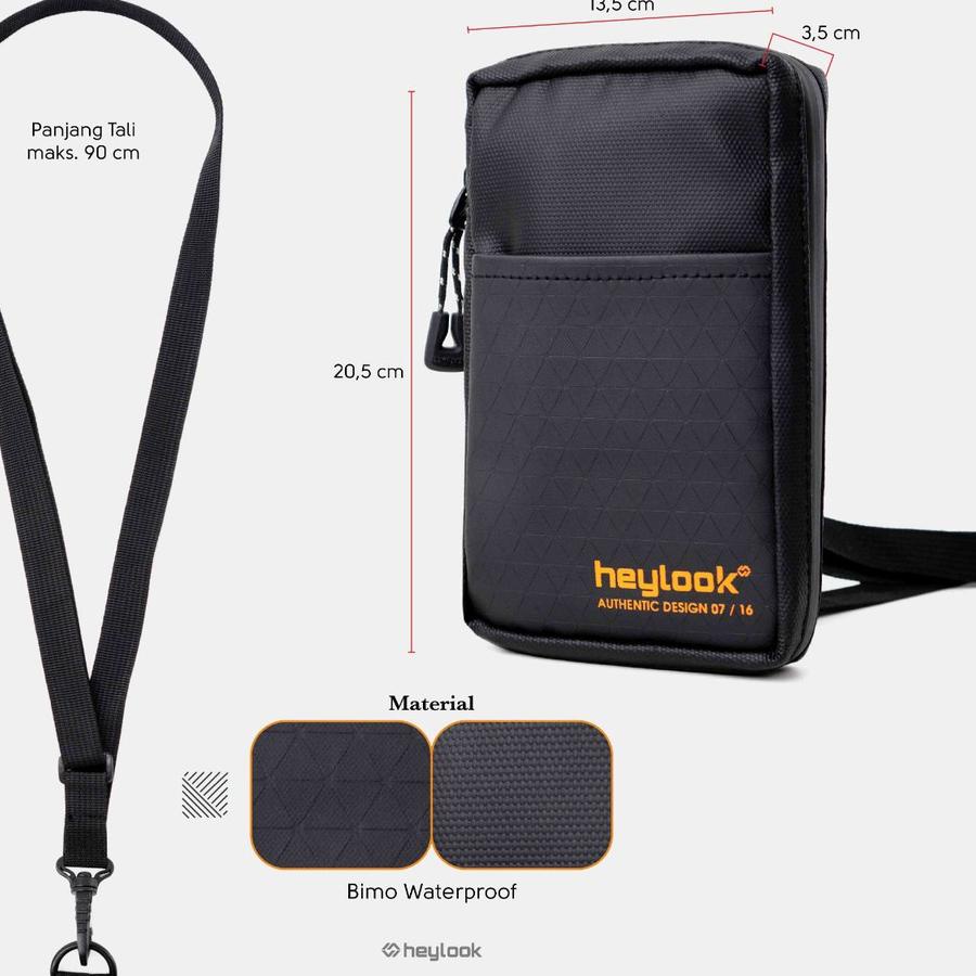 Kualitas Dijamin Dompet Leher Hanging Wallet Tas Hp Gantung Leher Waterproof Anti Air Tas Kalung Sel