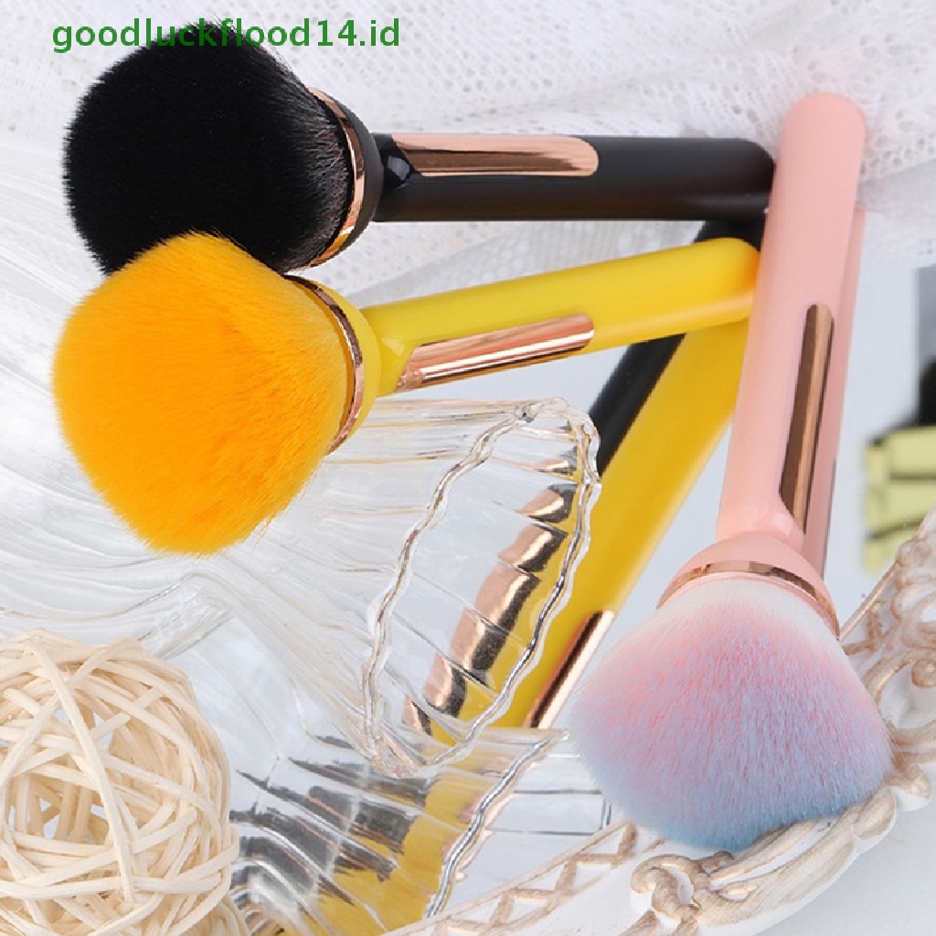 [GOOGFOUR] 1pc Sikat Pembersih Debu Kuku Kepala Besar Untuk Manicure Blush Powder Makeup Brushes [TOP]