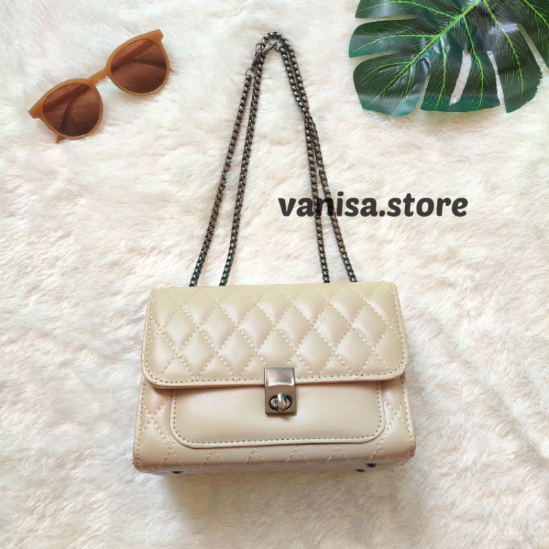 Tas Selempang Yesla Bag / Tas Wanita / Tas Bahan Tebal Tidak Tipis / Tas Wanita Murah / Tas Import