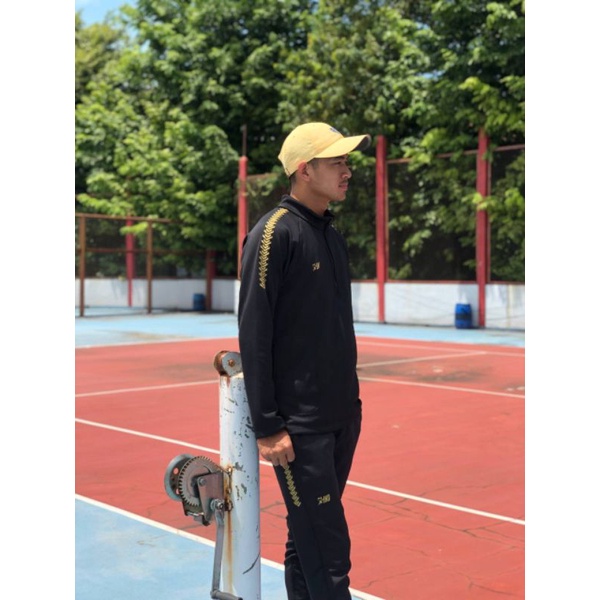ONE SET HALF TRACK JACKET Scuba