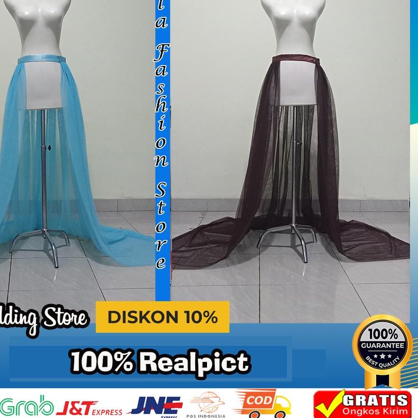 SALE✅Ekor Gaun pengantin Tile Polos/Ekor Tile Gaun Pengantin/Ekor Kebaya|RA3