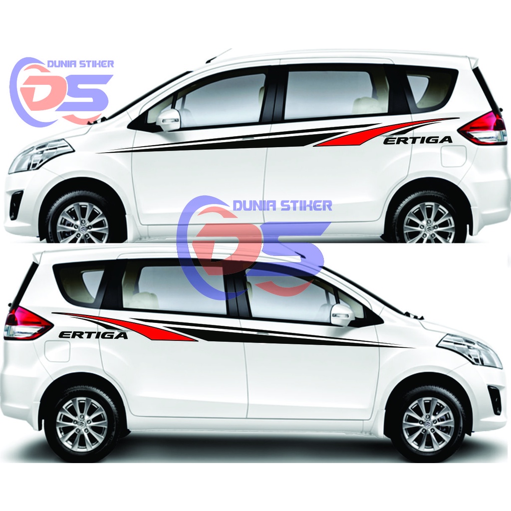 Cutting Stiker Mobil Ertiga Stiker Striping List Ertiga Stiker Variasi Bodi Mobil Suzuki Ertiga
