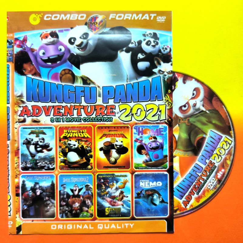 KASET FILM KARTUN ANAK KOLEKSI KUNGFU PANDA PILIHAN TERLARIS 8in1 TEKS INDONESIA