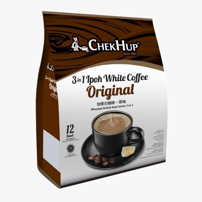 

Kopi Chek Hup 3 in 1 Ipoh White Coffee Original Isi 15 ChekHup 3in1