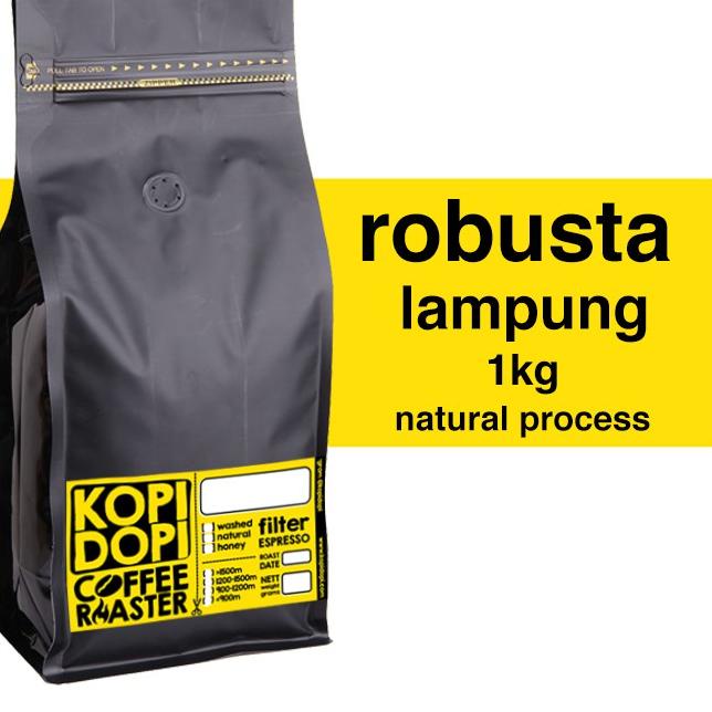 

Ready➬ LEKGR Biji Kopi Bubuk Robusta Lampung 1kg 1 kg kilo 76 Buruan Beli