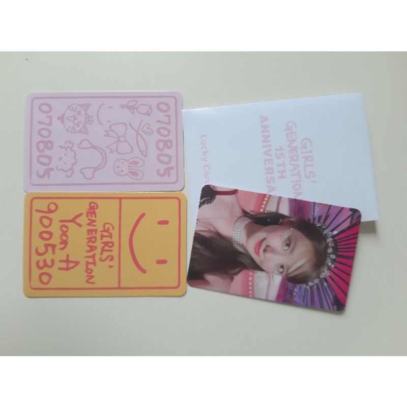 photocard girls generation 15 th anniversary