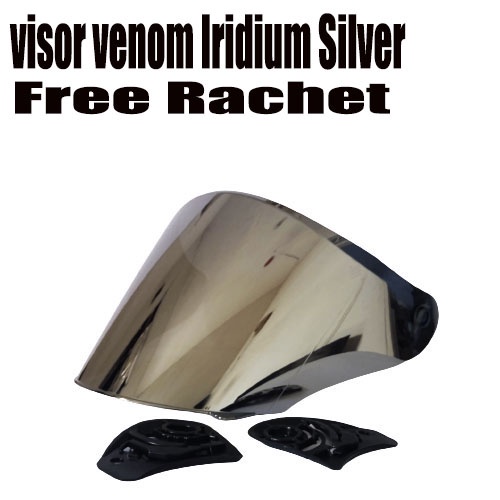 Kaca Visor Kyt Iridium Pnp Kyt Dj Maru/Kyt Galaxy/Kyt Dj Maxy/Ink Centro Iridium Blue Silver Gold Hitam Smoke Free Rachet