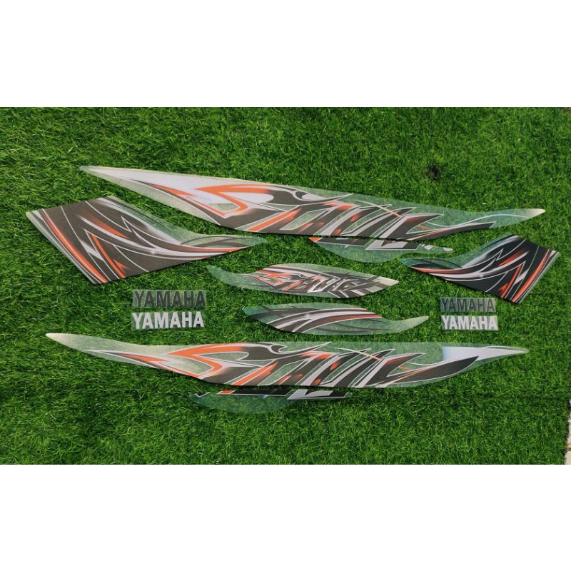 STRIPING TRANSPARAN MIO SOUL KARBU MIO SOUL MX CUSTOM ORI