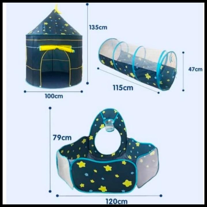 Jual HOT DEAL TENDA BERMAIN ANAK CASTLE TENDA - MAINAN ANAK TENDA JUMBO