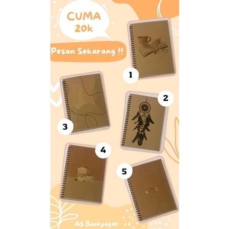 

buku spiral (diary notebook craft)