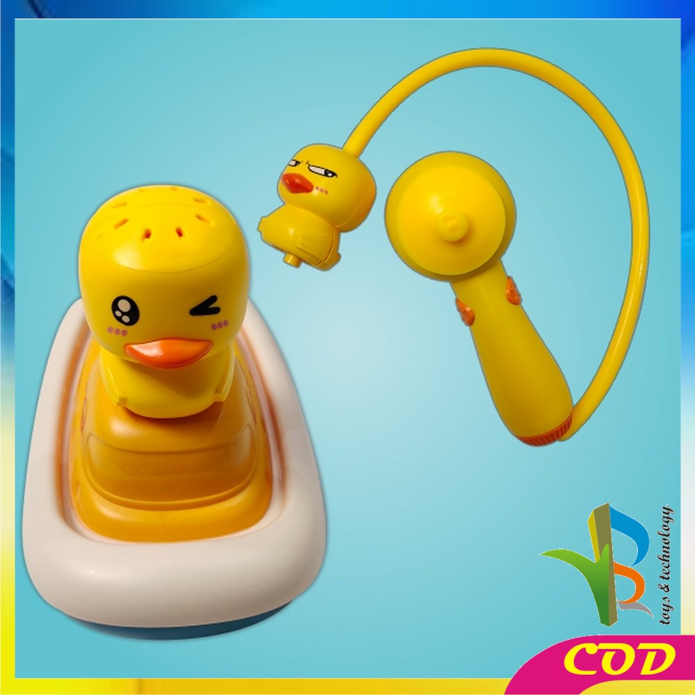 RB-M248 M249 Bebek Mainan Mandi Bayi Mainan Anak Balita Semprotan Shower Air Mandi Kepala Bebek / Shower Boneka Bebek