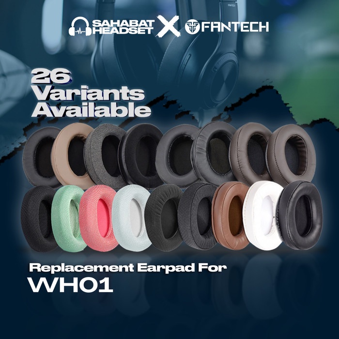 Earpad Ear Cushion Ear Cushion Fantech WH01 WH-01 WH 01 Busa Pad Foam